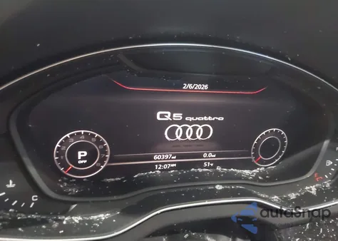 2018 Audi Q5 2.0T Premium z USA, uszkodzony, nr VIN WA1BNAFY6J2232860
